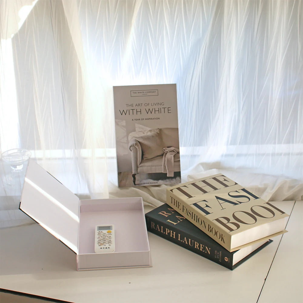 Luxury Faux Book Storage Box