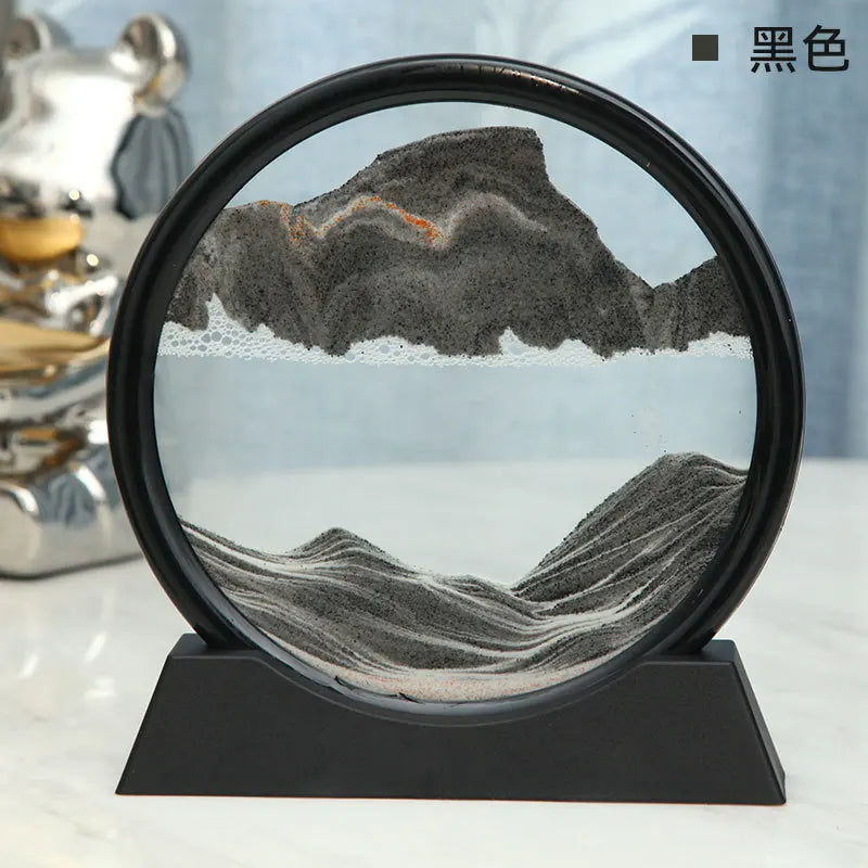 Dynamic Quicksand Desk Decor
