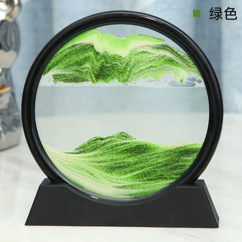 Dynamic Quicksand Desk Decor
