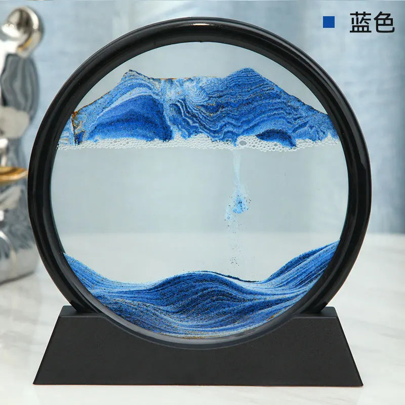 Dynamic Quicksand Desk Decor