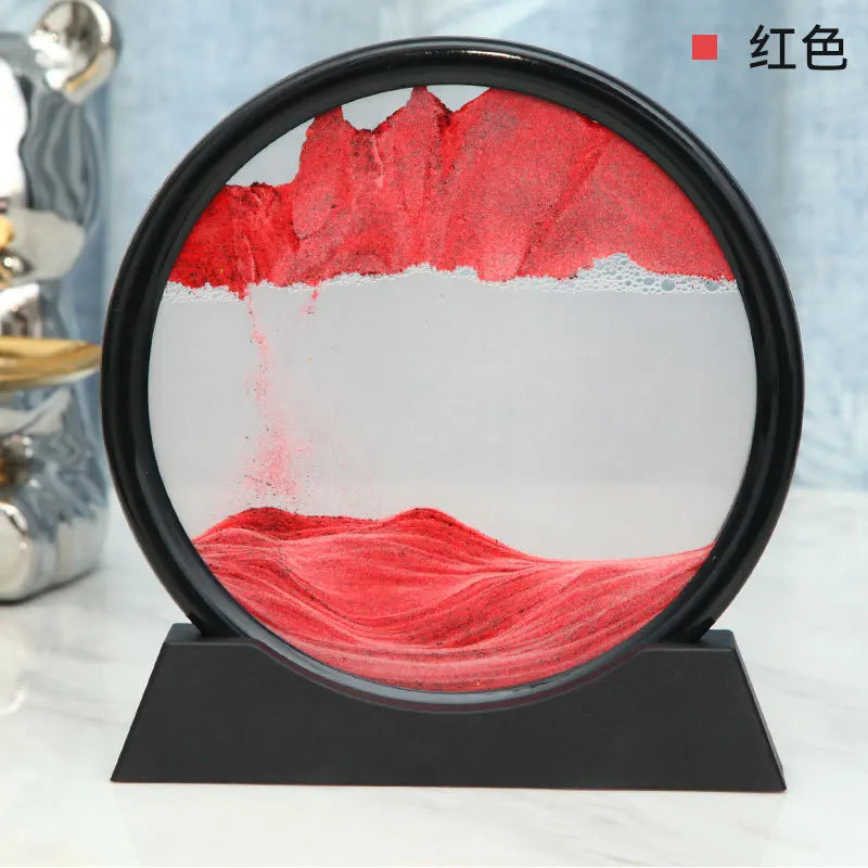 Dynamic Quicksand Desk Decor